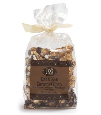 Jo's Candies Dark Chocolate and Sea Salt Caramel Corn